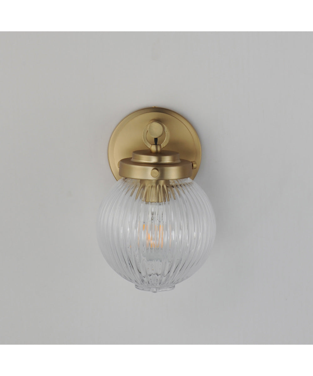 Kasbah 1-Light Bath Vanity Satin Brass