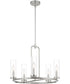 Hudson Heights 5 Light Chandelier Polished Nickel