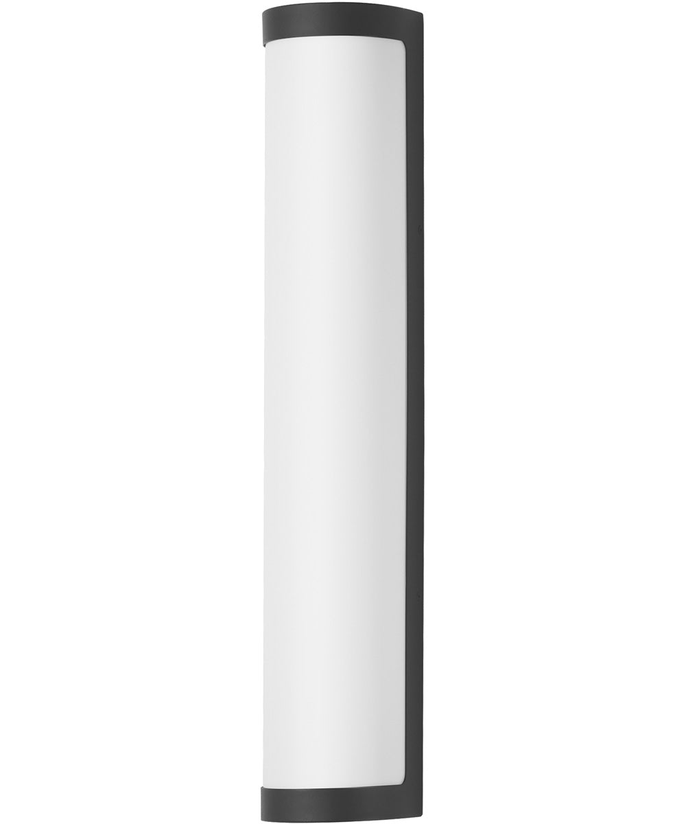 Halfpipe 26 inch LED Outdoor Sconce - 5CCT Black