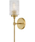 Mabel 1-Light Medium Single Light Sconce in Lacquered Brass