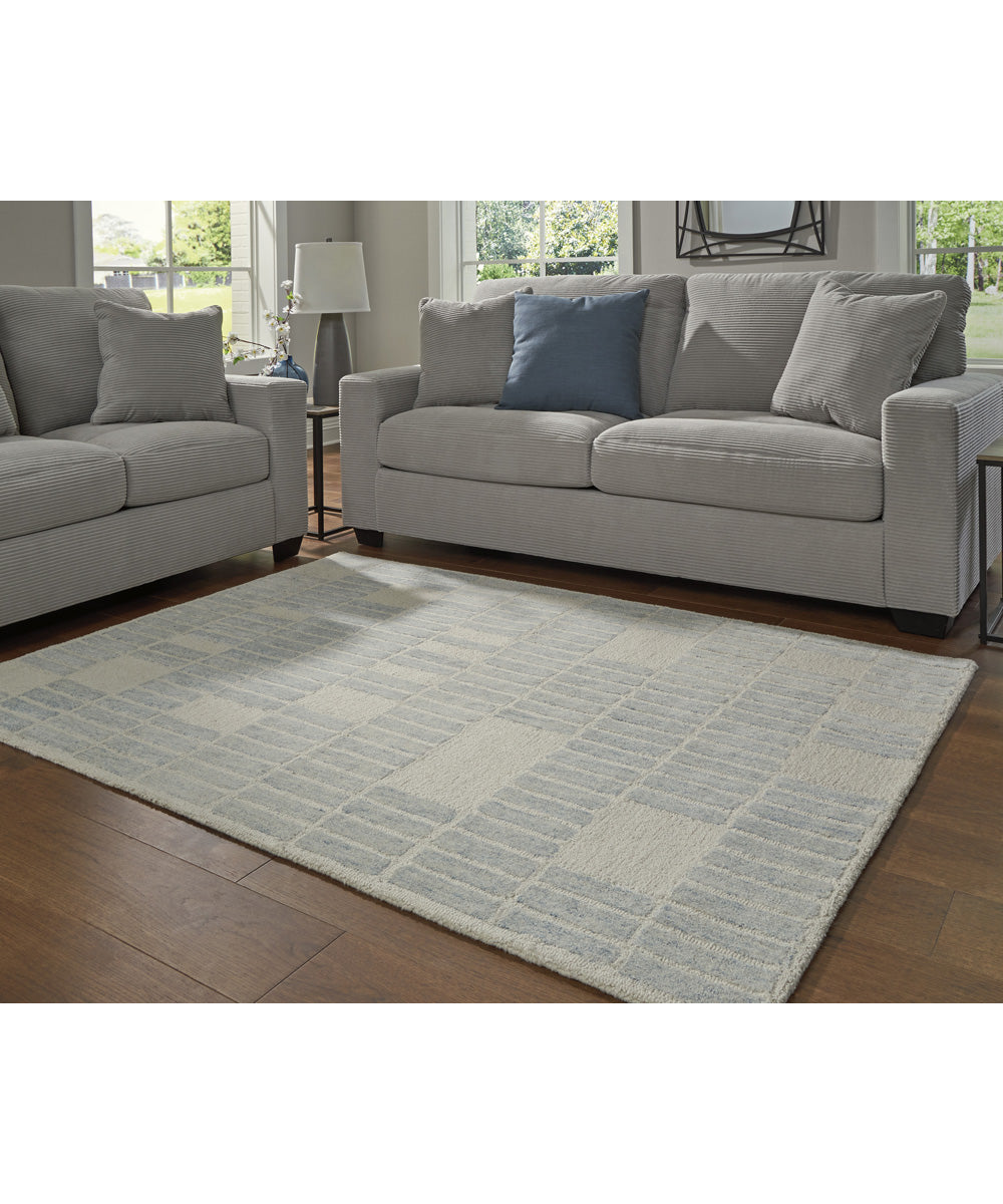 Dylanton Medium Rug Ivory/Blue