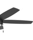 Nolyn V 52 in. 5-Blade Modern LED Ceiling Fan Matte Black