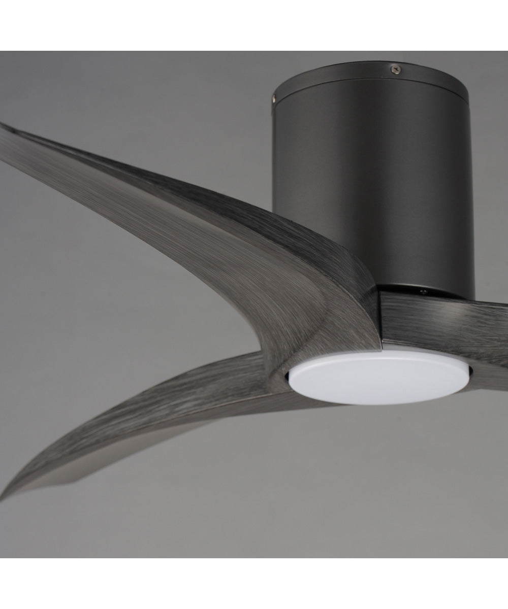 Drifter 52 inch Outdoor Fan w LED Charcoal / Grey Wood