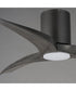 Drifter 52 inch Outdoor Fan w LED Charcoal / Grey Wood