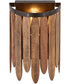 Marimba Wall Sconce Walnut