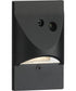 LED Indoor/Outdoor Antique Bronze Integrated LED Wall or Step Light with Photocell Black