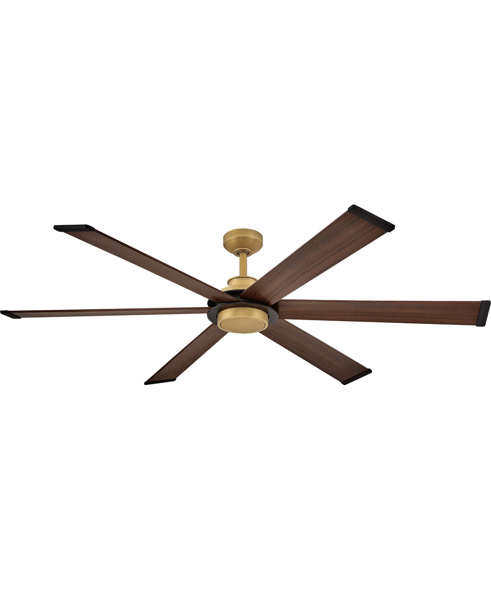 Andros 64" LED Smart Fan Heritage Brass