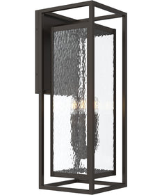 Shaw 25 inch 1 Light Outdoor Wall Light with Clear Glass Antique Bronze