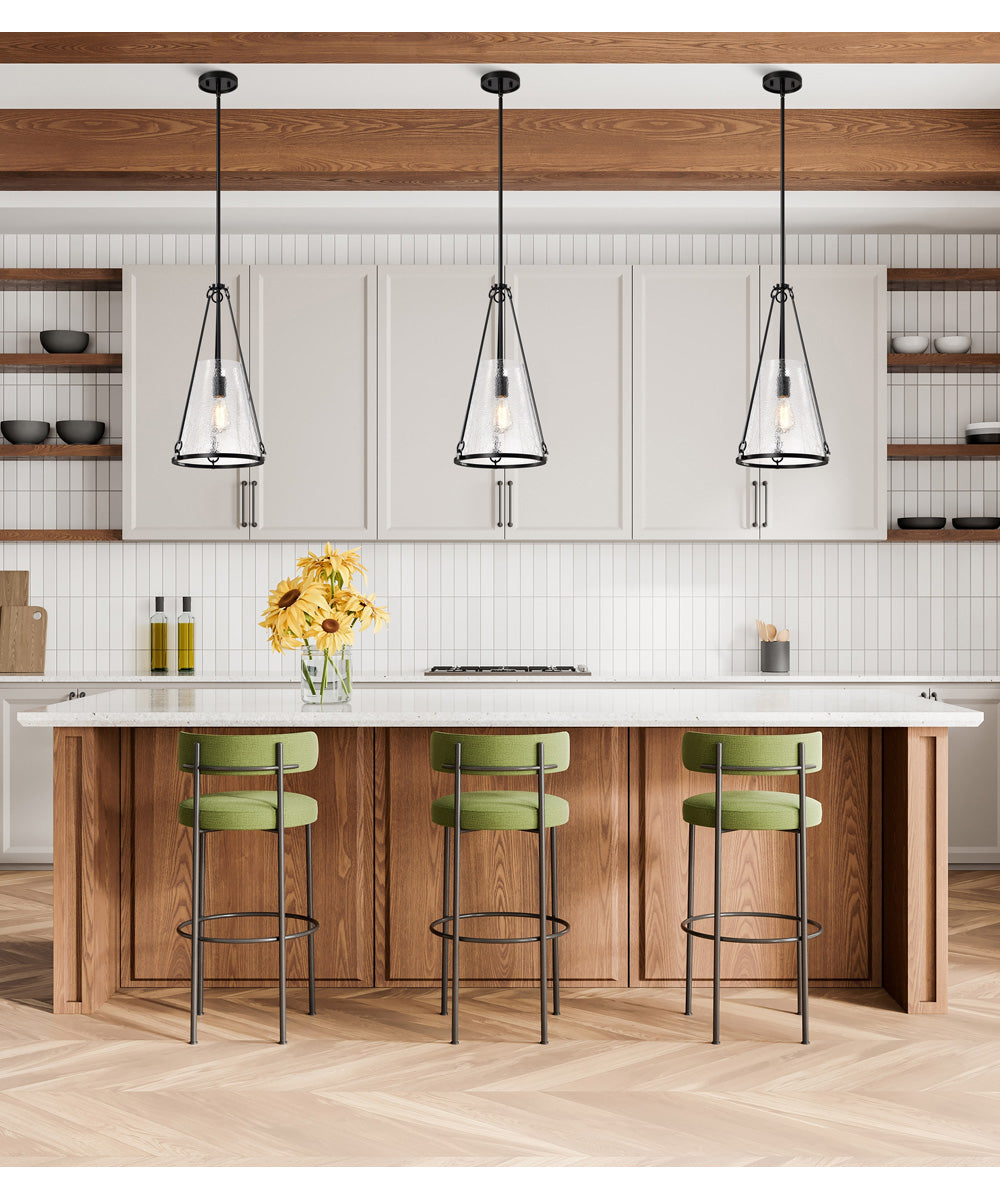 Valentine 1-Light Pendant Black