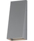 Pathfinder Tall LED Wall Sconce - 5CCT Silver