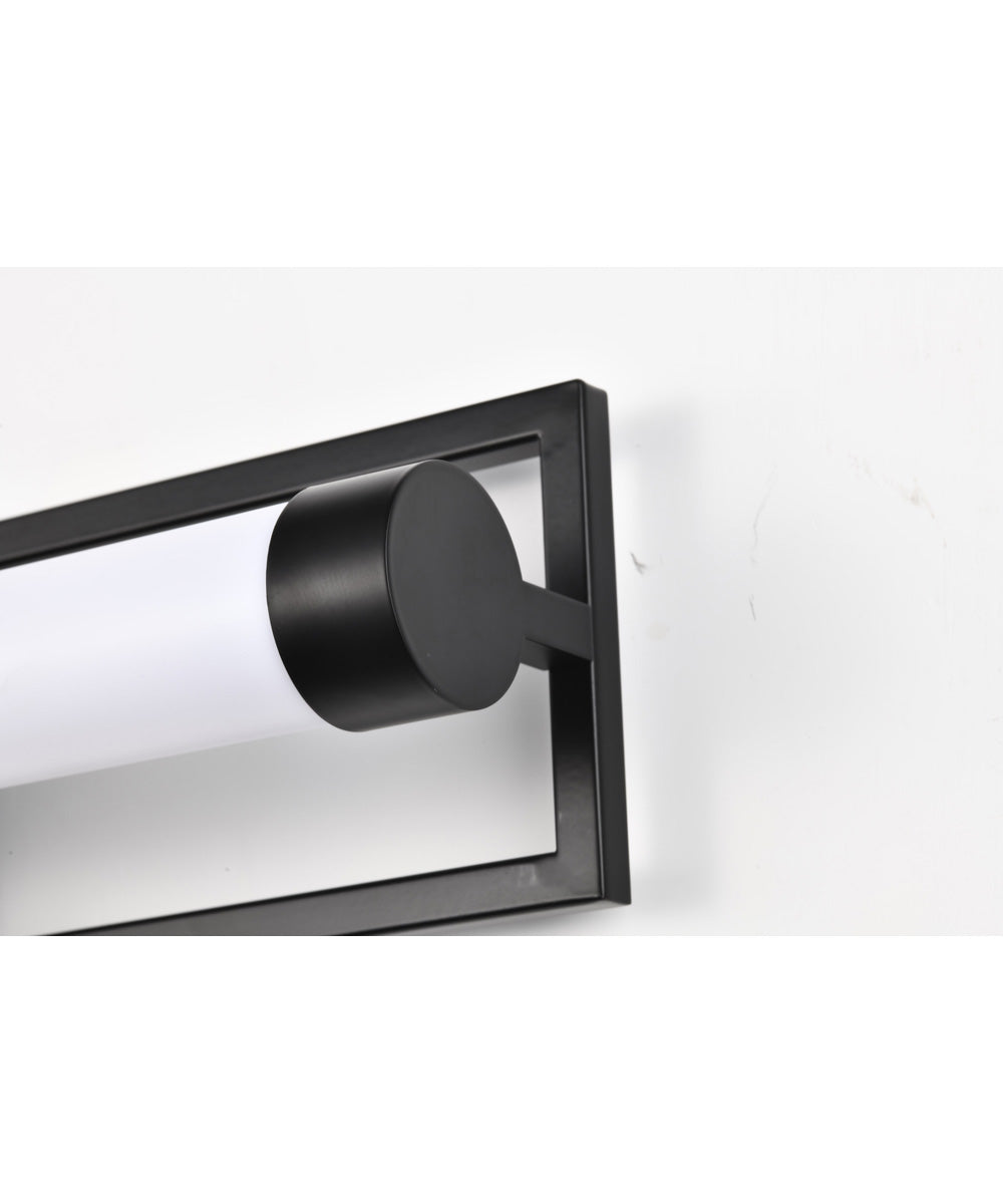 Canal  Vanity & Wall Matte Black