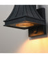 Bramwell VX Outdoor Dark Sky Wall Sconce Black Patina