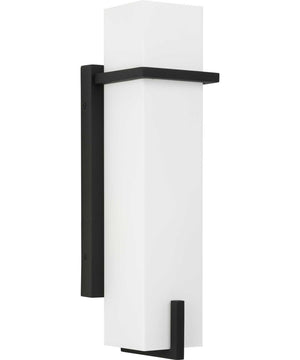 Antrim 1-Light Modern Medium Outdoor Wall Lantern Black
