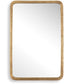 Vestry Antique Brass Mirror