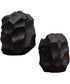 Ember Root Teak Sculpture, Set of 2