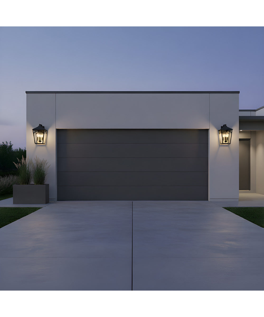 Jaxon 4-light Outdoor Wall Light Western Bronze