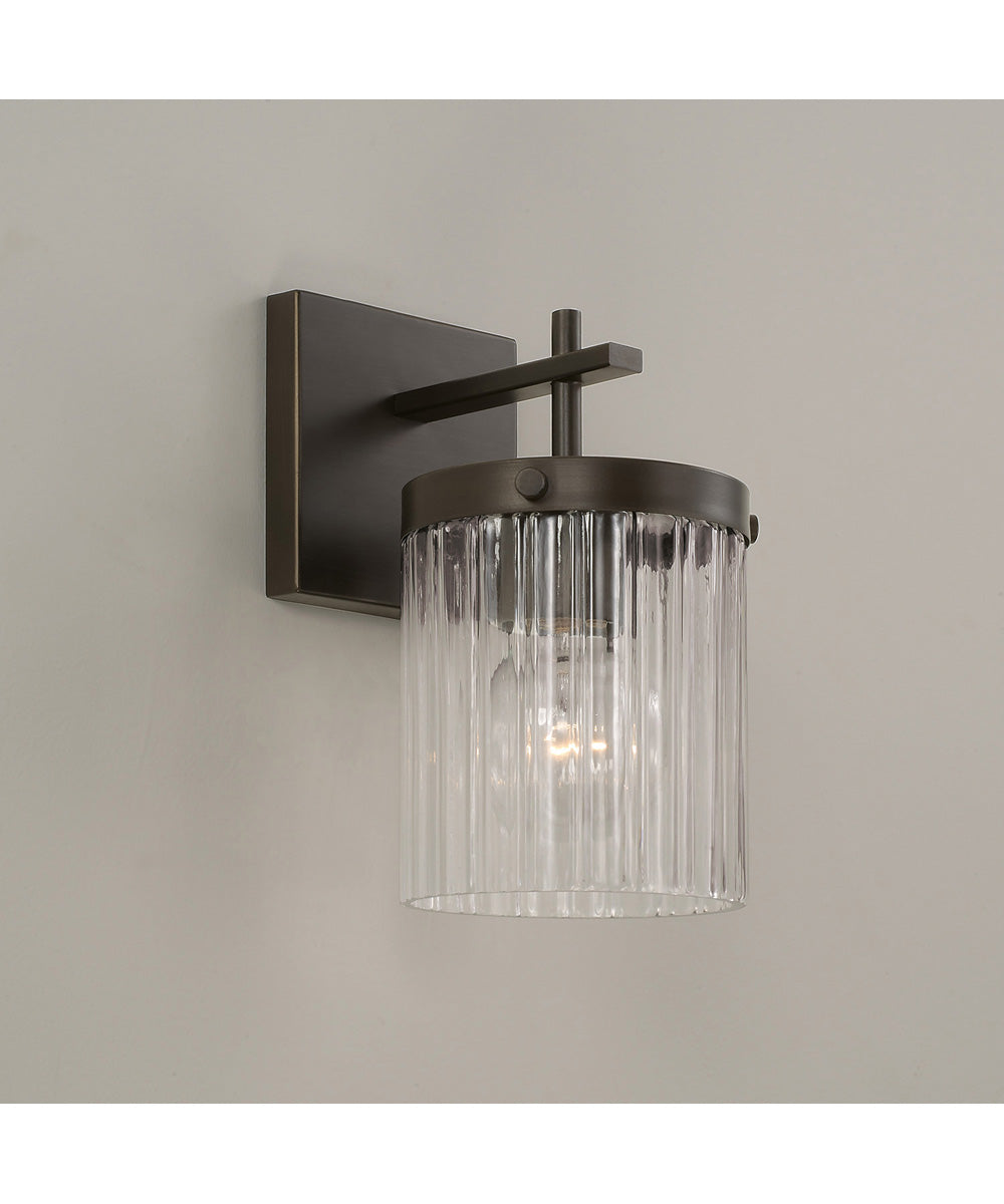 Vaughn 1-Light Sconce Oil Rubbed Bronze