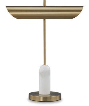 Rowleigh Marble Desk Lamp Gold/White