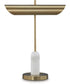 Rowleigh Marble Desk Lamp Gold/White