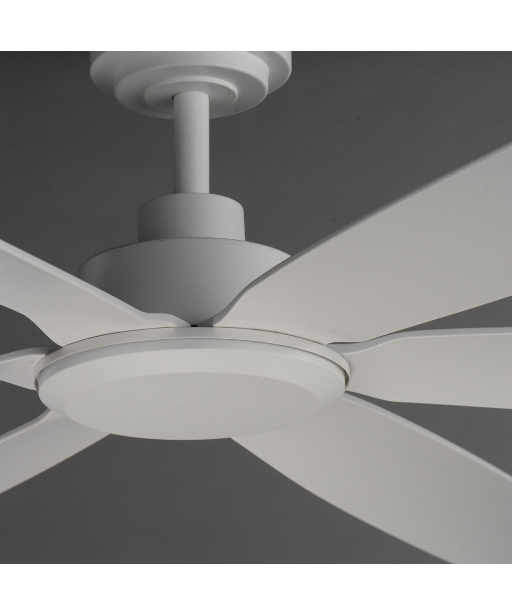 Albatross 72 inch 6-Blade Marine Grade Fan Matte White