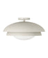 Jensen 1-Light Semi-Flush Taupe