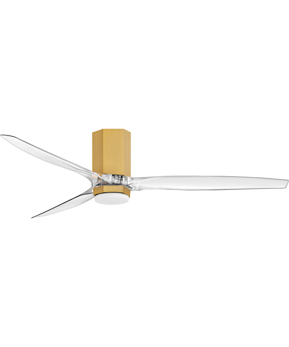 Facet 60" LED Smart Fan Heritage Brass