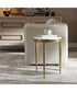 Ocilla Antique Brass Accent Table