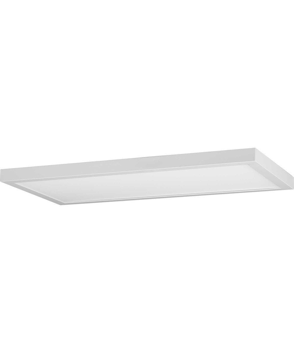 Everlume LED 24-inch Modern Style Linear Ceiling Panel Light Satin White