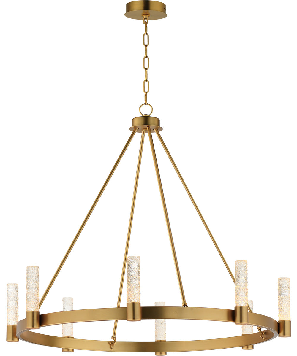 Duchess 8-Light Chandelier Natural Aged Brass