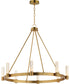 Duchess 8-Light Chandelier Natural Aged Brass