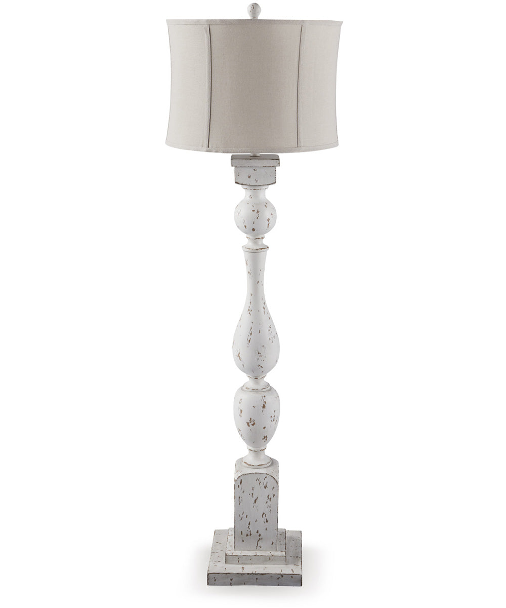 Madsbrook Poly Floor Lamp Antique White
