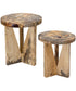 Nadette Natural Nesting Tables, Set of 2