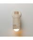 Pompeii 1-Light Wall Sconce Travertine / Oyster