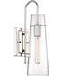 5"W Alondra 1-Light Vanity & Wall Polished Nickel