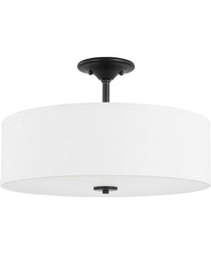 Inspire 3-Light 18" Semi-Flush Mount Graphite