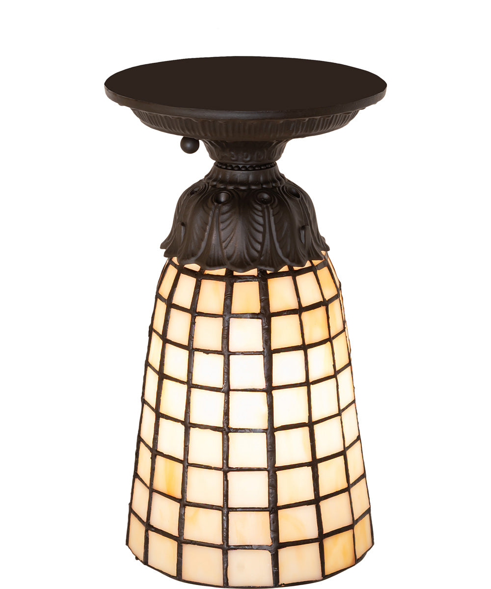 5" Wide Terra Bone Flush Mount