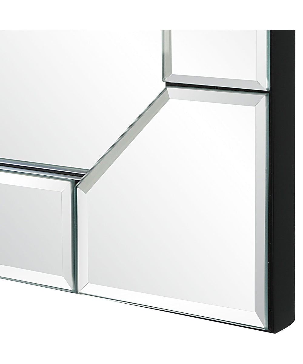 24x36" Wall Mirror Beveled Panels with Clipped Corners