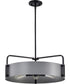Altos 5-Light Pendant Matte Gray