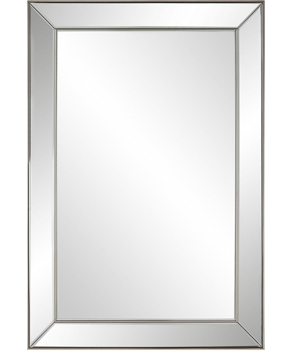 23x34" Wall Mirror in Nickel