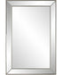 23x34" Wall Mirror in Nickel