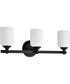 Solara 3-Light Vanity & Wall Matte Black