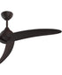Nirra 52-in. 3-Blade Modern Ceiling Fan Satin Natural Bronze