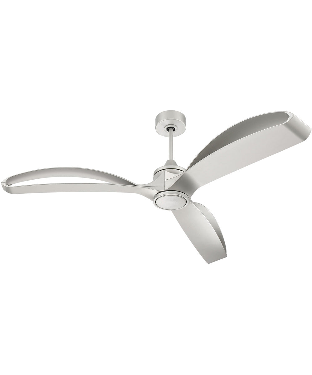 60" Bandeaux 1-Light Fan Painted Nickel