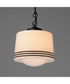 Eureka 1-Light Pendant Black