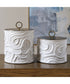 Ivory Tide Canisters, Set of 2
