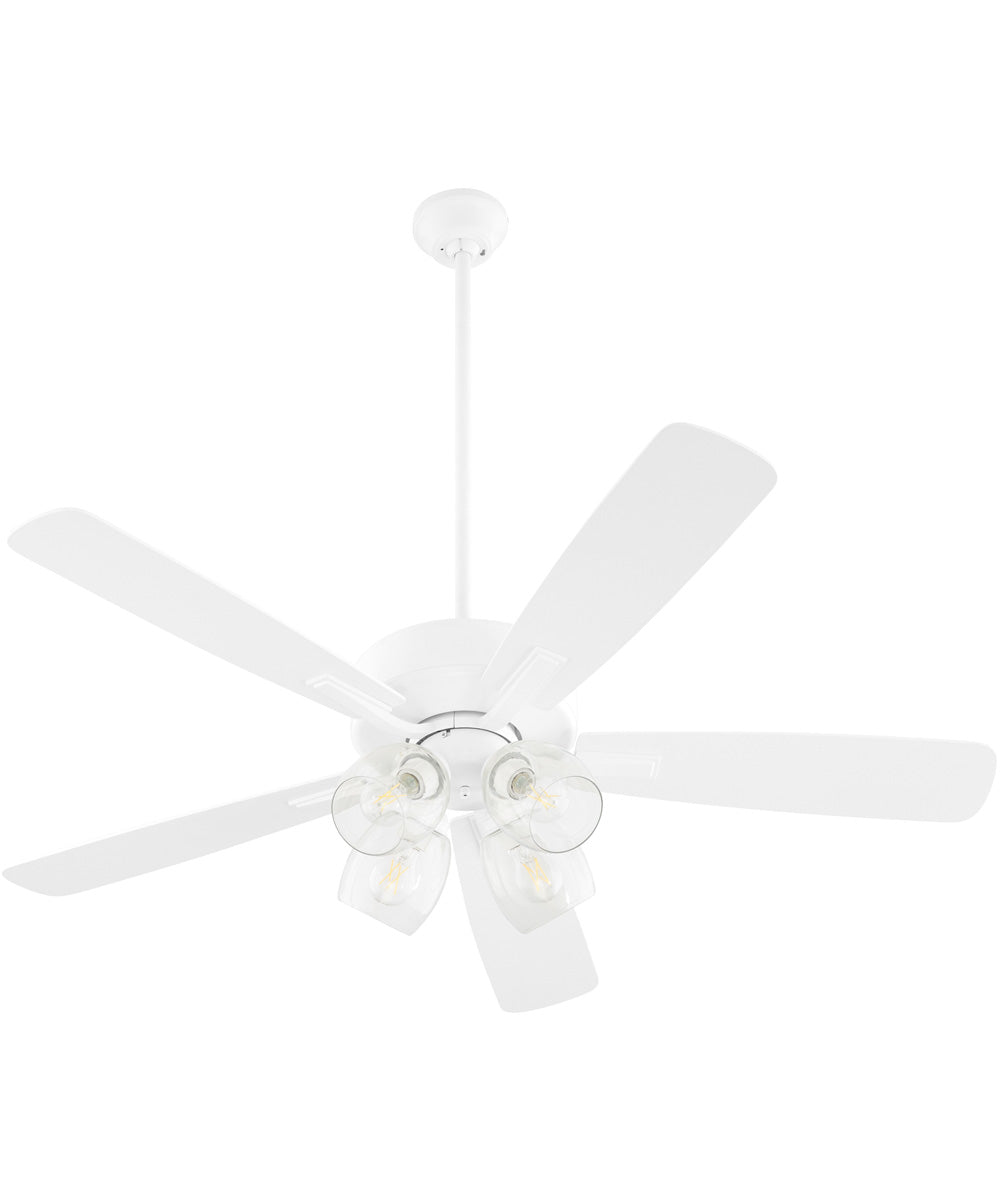 52" Ovation 4-light Ceiling Fan Studio White