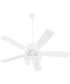 52" Ovation 4-light Ceiling Fan Studio White