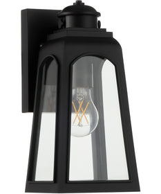 Francis Outdoor Wall Lantern Wall Mount Light Fixture Matte Black