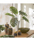 Muse Monstera White Vase Centerpiece