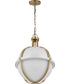 Lincoln 1-Light Pendant Matte White